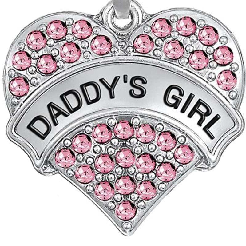 'Daddy's Girl''  Heart Pendant Necklace 