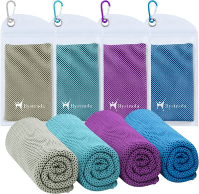 4 Pack Cooling Towels 40" x 12"