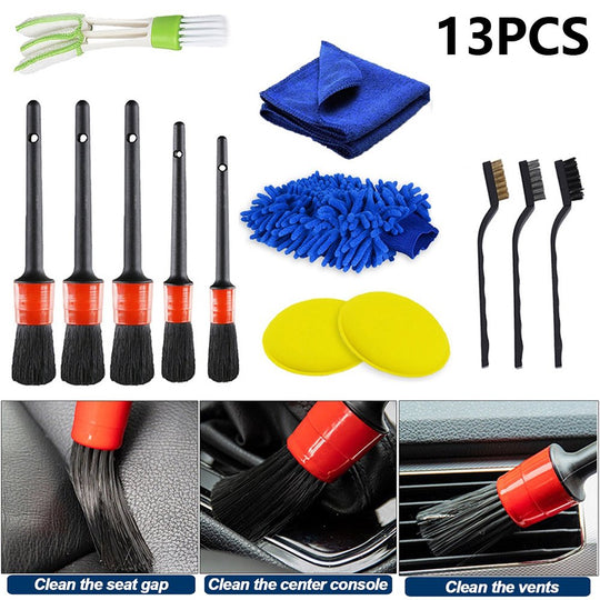 13 Piece Detailing Brush Set