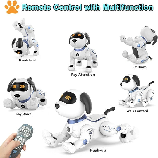 Remote Control Robot Toy Dog, Interactive Voice Control Toys