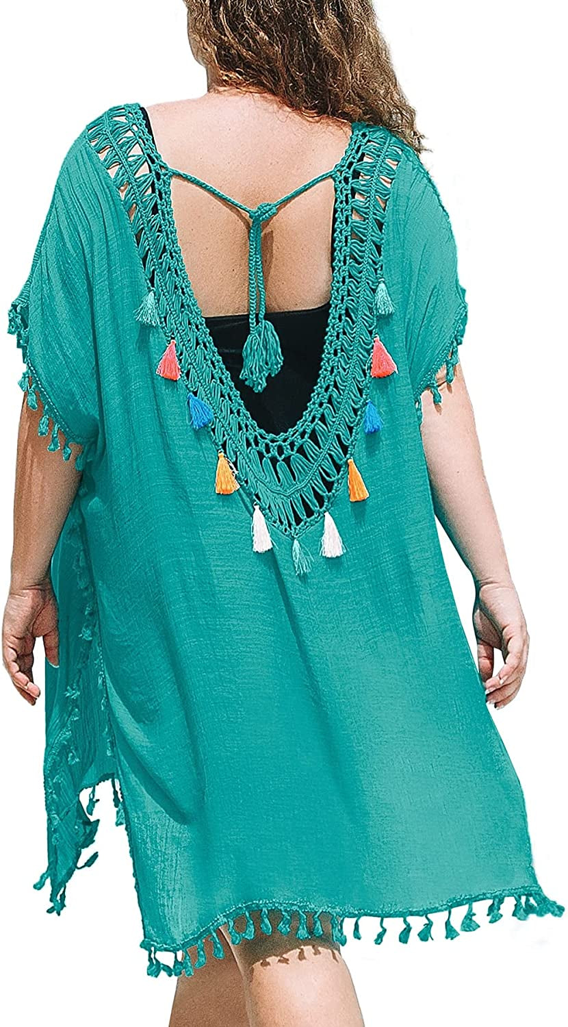  Women's Plus Size Swimsuit Cover Up 