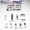 FramePac Picture Frame Hanger Set (96 Pieces)