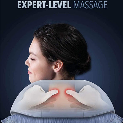 Shiatsu Neck & Shoulder Massager with Adjustable Heat and Straps