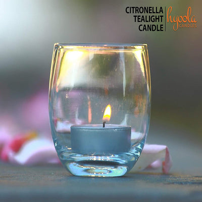 50 Pk  Indoor and Outdoor Tealight Citronella Candles 