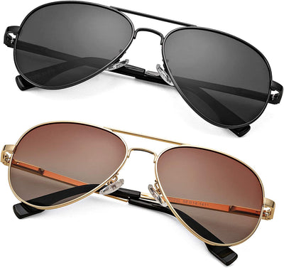  Polarized Aviator Sunglasses for Men Women