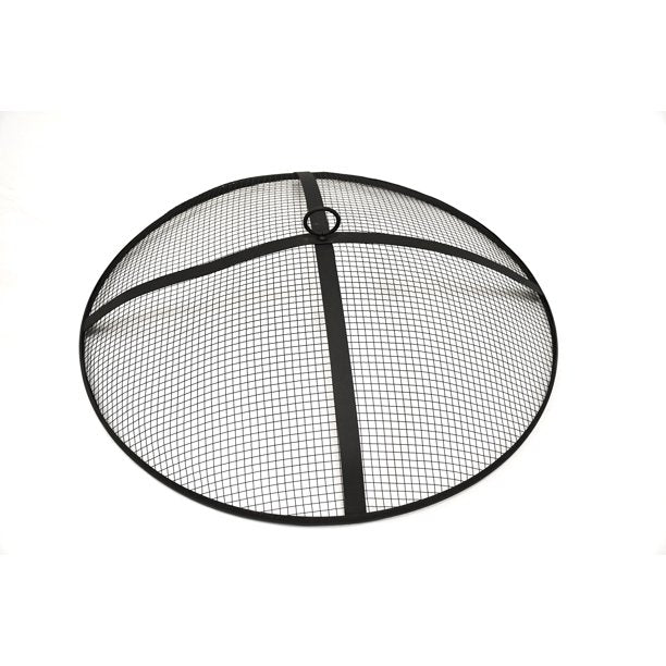 28" Fire Pit with PVC Cover and Spark Guard