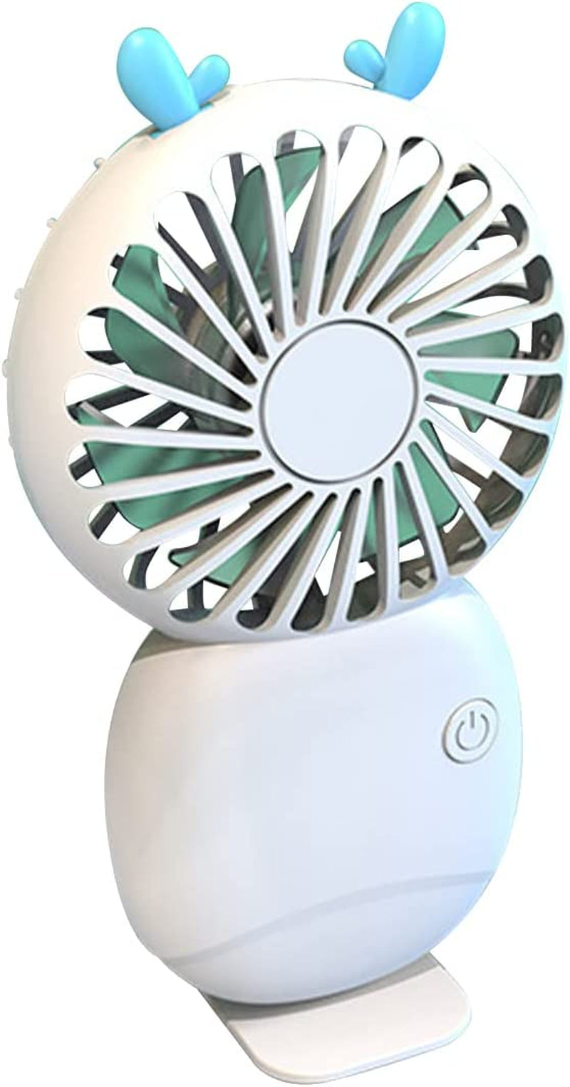  Personal Portable Folding Fan Speed Adjustable, Battery Operated