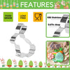  Easter Cookie Cutters Set 