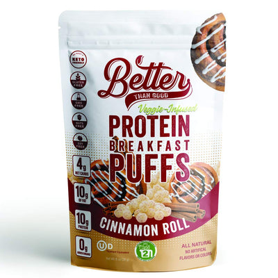 Better Than Good Sweet Keto Cinnamon Roll Crunch Protein Puffs (8