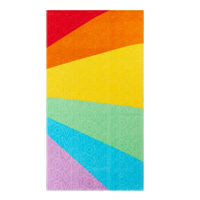 Pride Flag Beach Towel