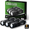 3 Pack LED Tactical Flashlights