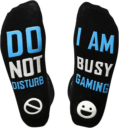  Gifts for Dad,Novelty Gaming Socks Fathers Day Gift from Son,Funny Socks Gift Stocking Stuffers for Men,Dad