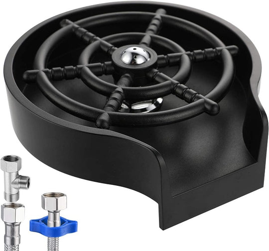 Quick Rinse Kitchen Sink Glass Rinser 