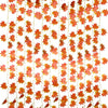  Autumn Artificial Silk Maple Leaf Hanging Garlands, 3.50" (Orange) (12 Count)