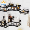 3-Pack Corner Shower Caddy Shower Organizer, 2 Tier Self-Adhesive Bathroom Organizer Shower Caddy Basket with Soap Holder, No Drilling