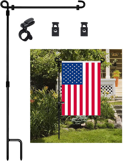 Metal Garden Flag Stand