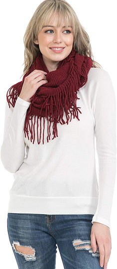 Basico Scarfs For Women Fashion, Soft Winter Scarf Masks, Infinity Scarves Neck Warmer