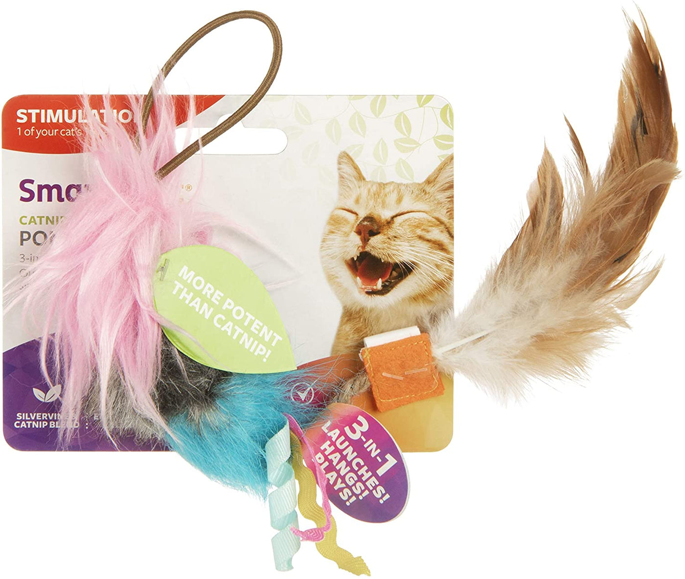 SmartyKat Cat Toys with Feathers