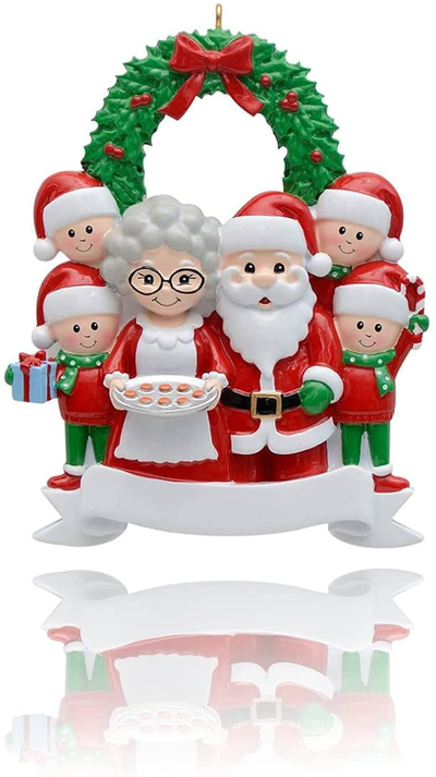 Christmas Ornaments Santa & Mrs. Claus Plus Elves  2021