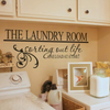 MoharWall The Laundry Room Sorting Out Life One Load an A Time Laundry Quotes Decal Art Vinyl Lettering Sticker Décor