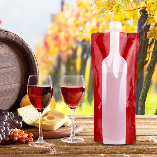 BPA-Free Reusable Portable Wine Flask