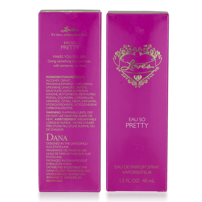 Love s Eau So Pretty by Dana 1.5 oz Eau De Parfum Spray for Women
