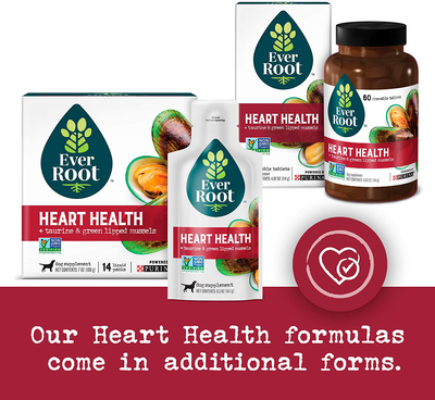 EverRoot Natural, Organic Dog Supplement for Heart Health