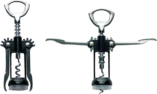 Evriholder Winged Corkscrew, Standard, Silver