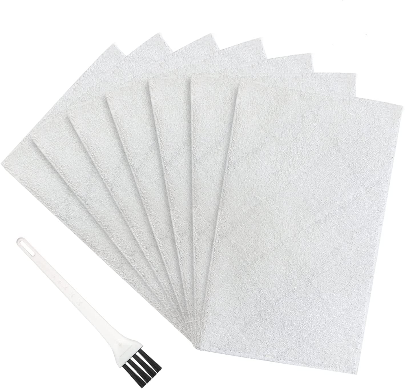 VCLENA Cleaning Mop pad Replacement Pads for Light N Easy S301 S3601 S3101 S7326 7688ANB 7688ANW 7618ANB 7618ANW Floor Steam Cleaner 7 Pack