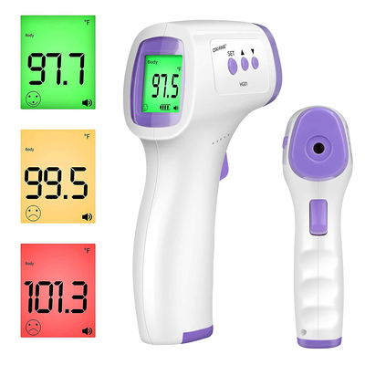 FiGoal Non-Contact IR Digital Infrared Thermometer Ear Forehead Thermometer and Object Function with Fever Alarm and Memory Function Baby and Adult
