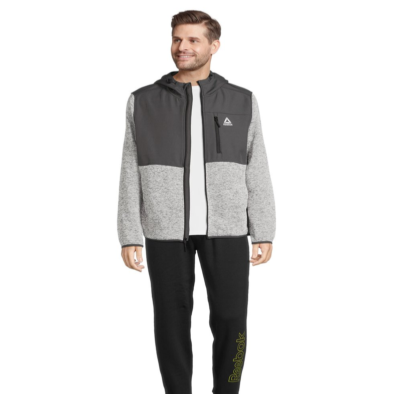 Men’s Hooded Sweater Fleece Jacket