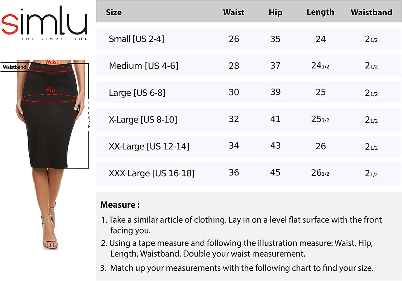 Reg and Plus Size Pencil Skirts for Women Below The Knee. Work,Weekends,Date Nights,Sexy Office Business Bodycon Skirts