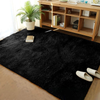 Merelax Soft Modern Indoor Large Shaggy Rug for Bedroom Livingroom Dorm Kids Room Home Decorative, Non-Slip Plush Fluffy Furry Fur Area Rugs Comfy Nursery Accent Floor Carpet 5x8 Feet, Light Navy