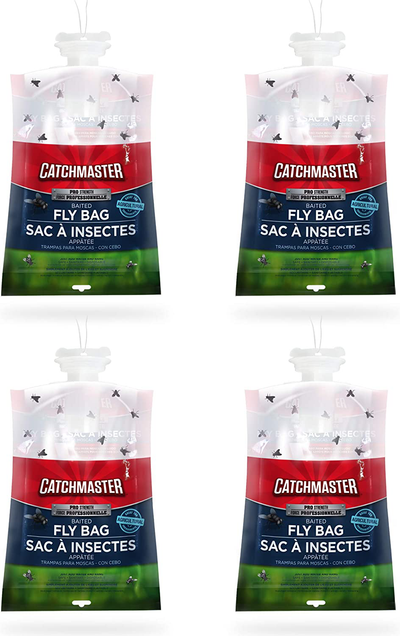 Catchmaster X-Large Outdoor Disposable Fly Bag Trap - Bulk Pack of 2 Fly Bags