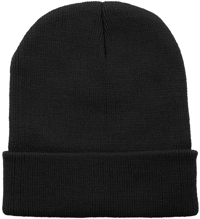 American Trends Winter Beanie Men Wool Knit Fisherman Hat Women Cuffed Black Beanie Slouchy Skull Cap