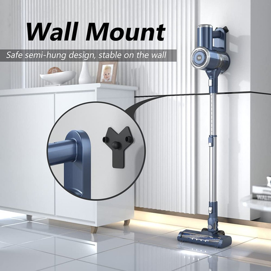 Cordless Stick Vacuum Cleaner - Lightweight for Carpet, Floors, and Pet Hair