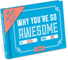 Knock Knock Why You're So Awesome Fill in the Love Book Fill-in-the-Blank Gift Journal