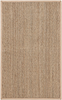 Safavieh Natural Fiber Collection NF115A Border Herringbone Seagrass Accent Rug, 2' x 3', Beige