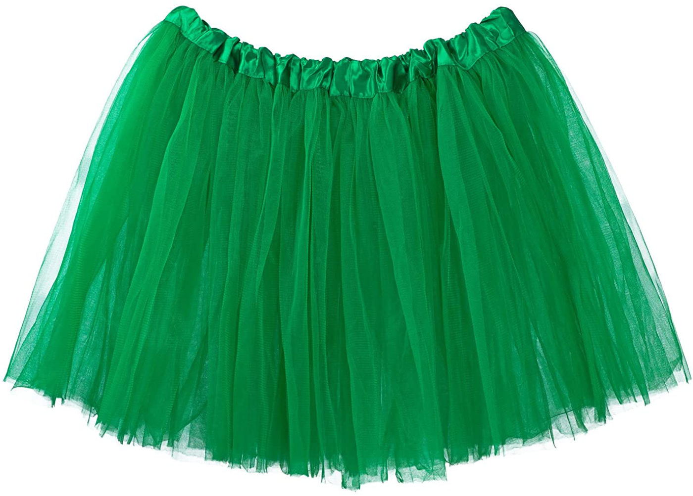 My Lello Adult Tutu Skirt, Classic Elastic 3 Layer Tulle Tutu for Women and Teens