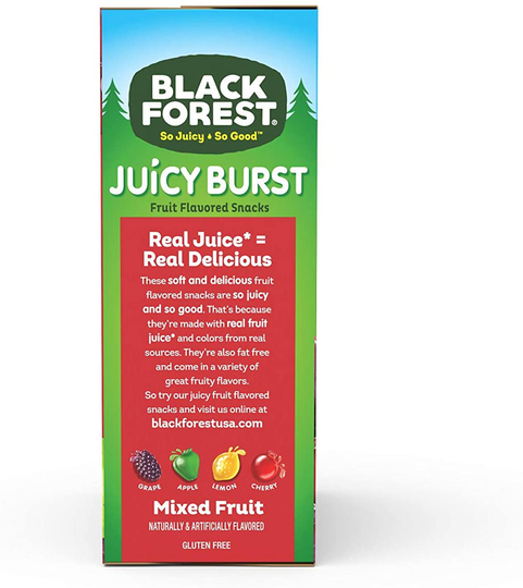 Fruit Snacks Juicy Bursts, Mixed Fruit