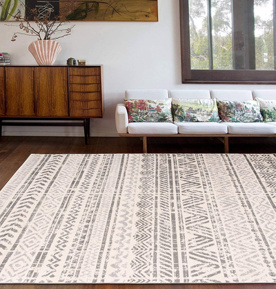 Rugshop Geometric Bohemian Design Runner Rug 2' x 7' Blue