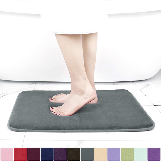 Memory Foam Bathroom Rugs Non-Slip Water Absorbent Fast Dry Luxury Soft Bath mat