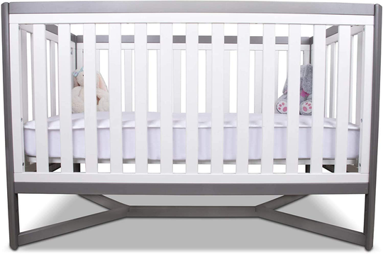 MAXI Fitted PortaCrib Down Alternative Mattress Pad - 100% Cotton, 300 Thread Count (Porta Crib)