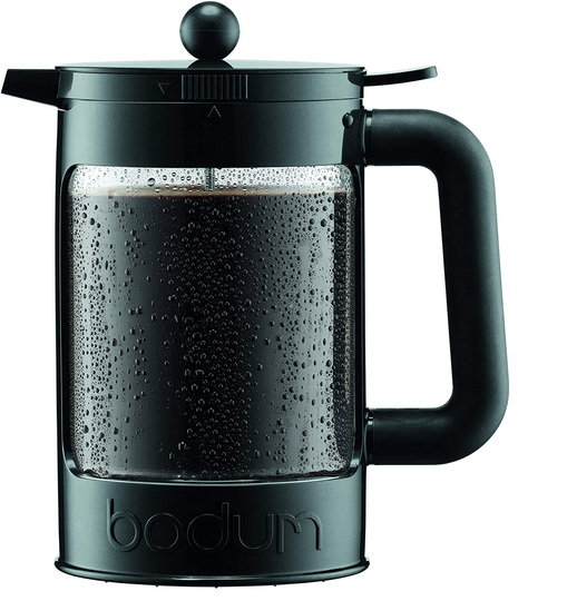 Bodum BEAN Cold Brew Coffee Maker, 51 Oz, Bright White