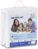 Furinno Angeland Quilted Mattress Pad, Full, White