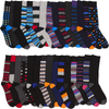 15 Pairs Men's Dress Socks