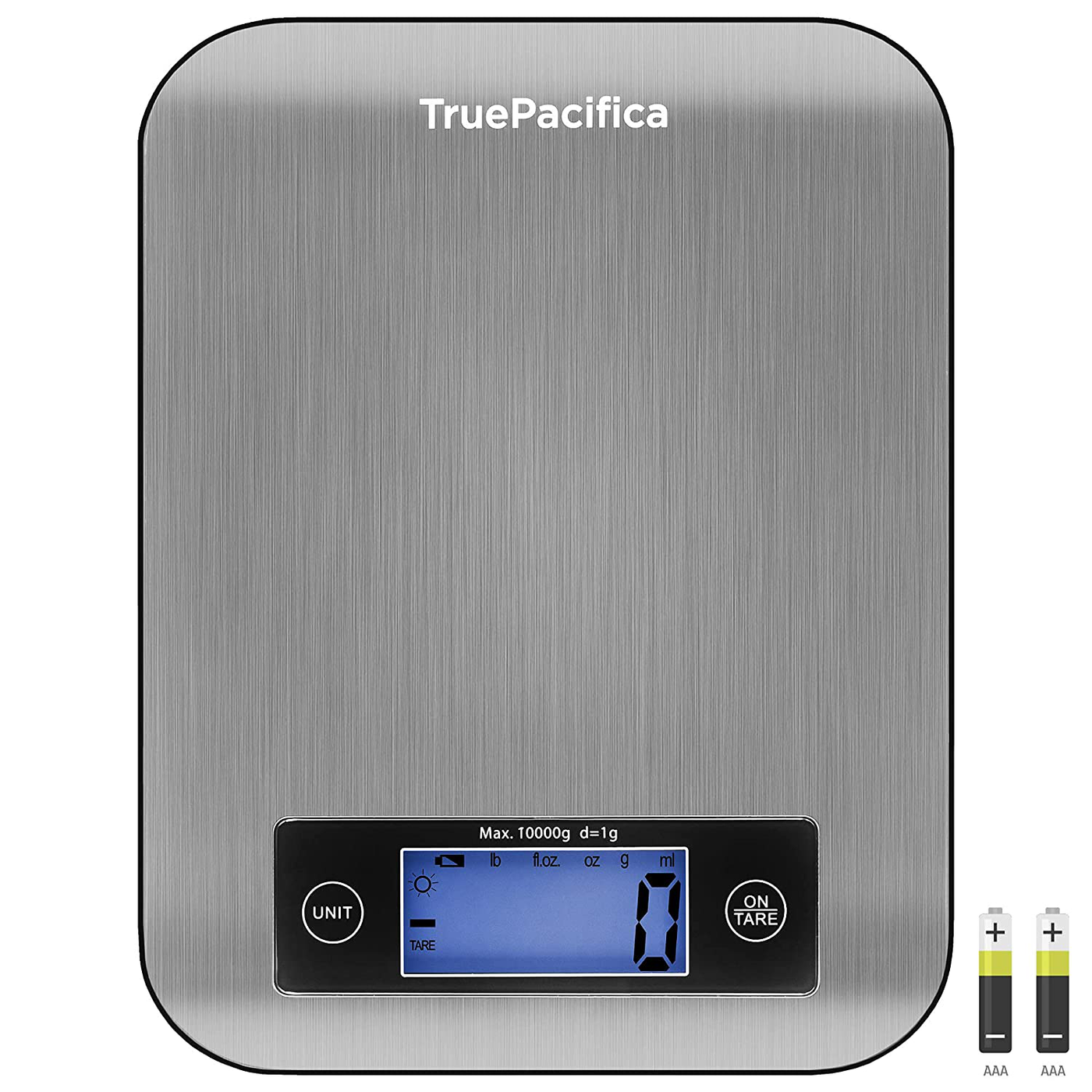 Large Food Scale with Weight in Grams and Ounces - 22lb Kitchen Digital Scale for Baking, Cooking, Weight Loss and More- Make Perfect Recipes by Measuring and Weighing with This Electronic Scale