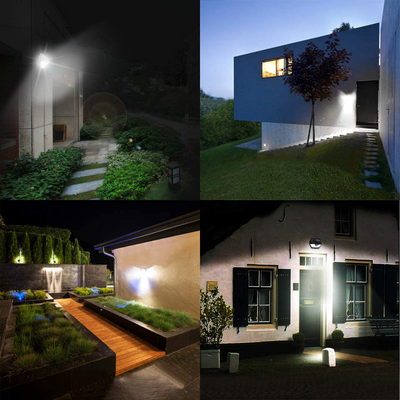 4 Pack Outdoor Waterproof IP65 Solar Lights with 120° Wide Angle