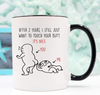 YouNique Designs 2 Year Anniversary Mug for Boyfriend and Girlfriend, 11 Ounces, 2nd Wedding Anniversary Coffee Mug for Husband and Wife, 2 Yr Dating Anniversary Cup for Him And Her (Black Handle)