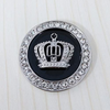 Crystal Princess Crown Car Emblem, Car Exterior & Interior Bling Car Accessories, Car Decoration Decal Sticker